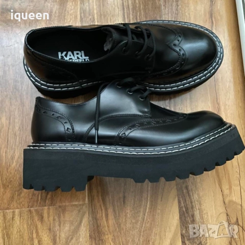 Karl Lagerfeld Нови лоуфъри , снимка 2 - Дамски боти - 52967172