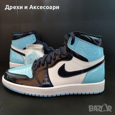 Nike Air Jordan 1 High Blue Chill Нови оригинални размер 43 номер кецове обувки , снимка 1 - Кецове - 37410560