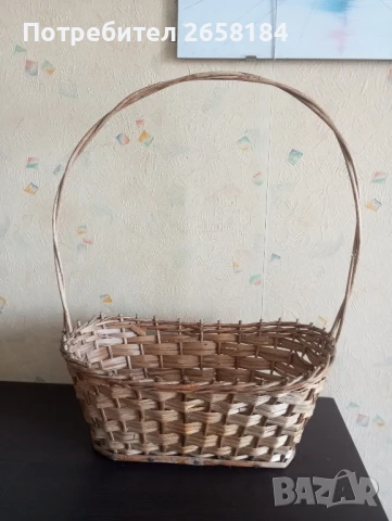 Плетена кошница 36/20см.вис.50см