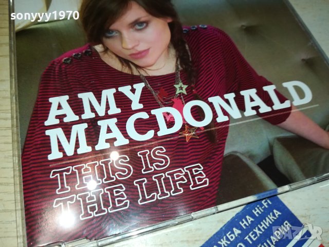 AMY MACDONALD-CD MADE IN GERMANY 1811231603, снимка 3 - CD дискове - 43047786