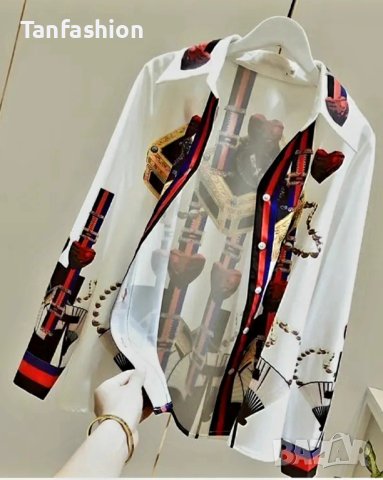 Дамска маркова риза D&G, снимка 4 - Ризи - 44013134