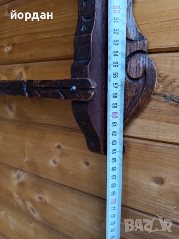 Ретро рафт за стена , снимка 9 - Антикварни и старинни предмети - 43526075