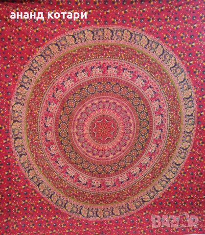 25, 26,27,28,30,31- Ръчно изработени индийски чаршафи- Мандала, снимка 2 - Други - 38235844