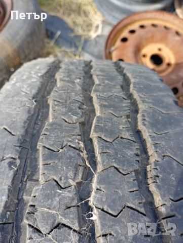 1брой Железна джанта с гума 16ска Форд транзит 2001-2014г, снимка 4 - Гуми и джанти - 52031412