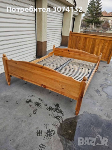 Масивна спалня в стил Рустик, снимка 3 - Спални и легла - 53308013