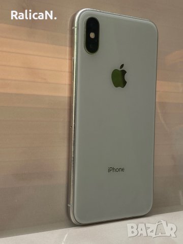 iPhone X 256GB WHITE 100% Battery Health, снимка 5 - Apple iPhone - 43634118