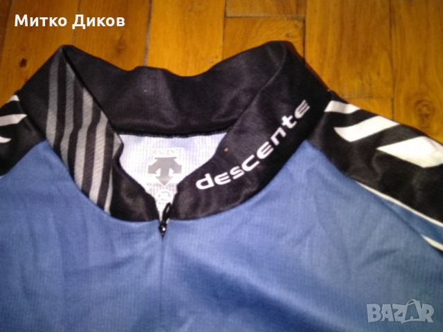 Колездачна тениска Дескенте размер ХЛ, снимка 3 - Велосипеди - 32463610