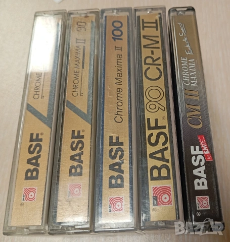 Аудио касети Basf Chrome SuperII 90 Chrome Maxima II 60/90/100 Reference Maxima TP II 90 Chromedioxi, снимка 4 - Аудио касети - 53248749