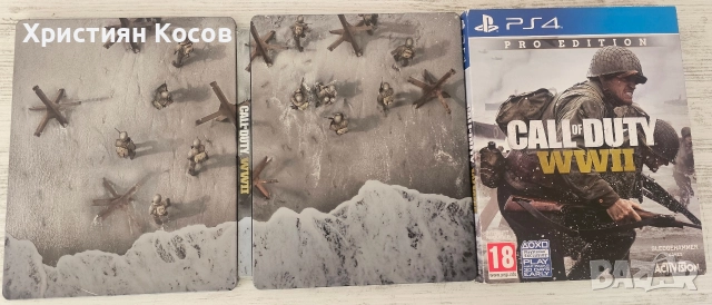 Call Of Duty WW2 Pro Edition Steelbook, снимка 3 - Игри за PlayStation - 52909945