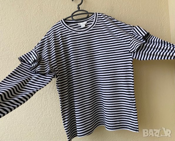 Блуза от трико H&M - L, снимка 3 - Блузи с дълъг ръкав и пуловери - 39497368