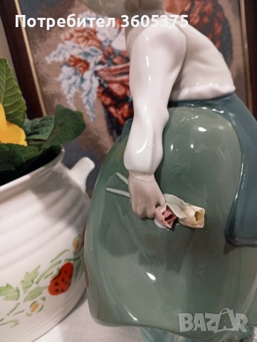 Испанска порцеланова фигура, снимка 4 - Колекции - 53565710
