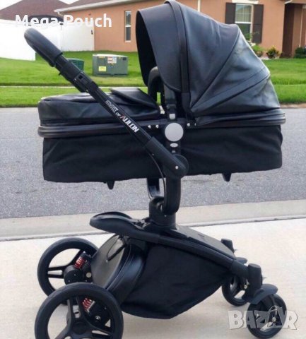 Промоция! Стилна бебешка количка AULON BABYFOND Hot Mom Fintera, снимка 1 - Детски колички - 35603272