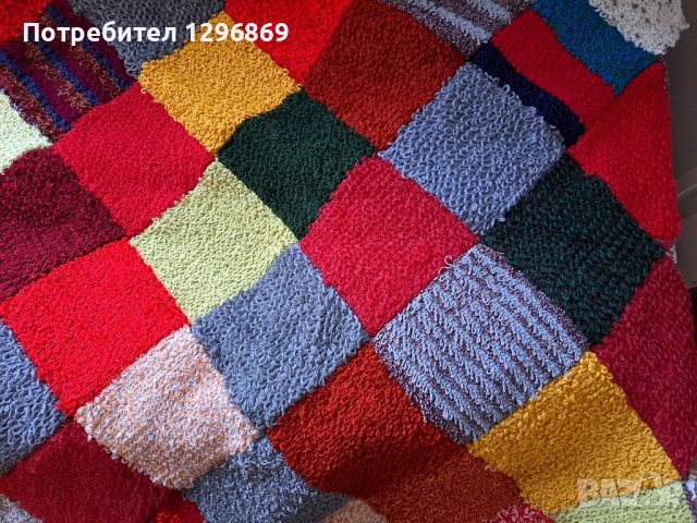 Покривки за легло, два броя, ръчно плетени / фъкани/, снимка 6 - Покривки за легло - 43676608