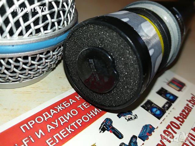 SHURE BETA58A-PROFI MIC-ВНОС SWISS 2705221835, снимка 12 - Микрофони - 36895580