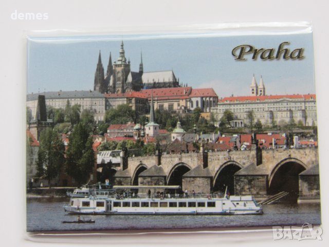Метален магнит от Прага, снимка 1 - Колекции - 43231029