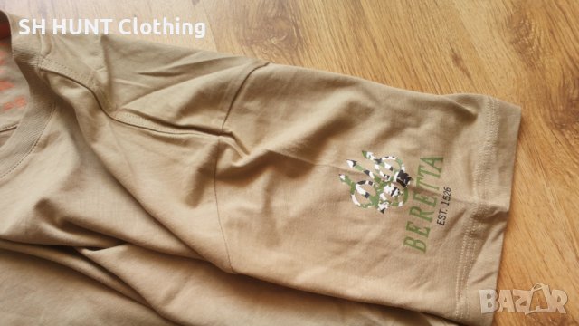 BERETTA T-Shirt размер S за лов риболов тениска - 641, снимка 4 - Тениски - 43284122