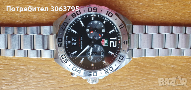 Продавам мъжки часовник Tag Heuer Formula 1, реф. WAZ111A.BA0875, кварц, каса 41, аларма, водоустойч, снимка 12 - Мъжки - 44890314