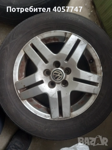 4 броя джанти за vw , снимка 4 - Гуми и джанти - 52596647
