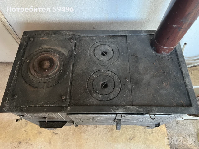 ПОДАРЯВАМ печка на твърдо гориво, снимка 4 - Отоплителни печки - 51197101