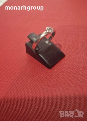 Сребърен пръстен, снимка 3 - Пръстени - 52684556