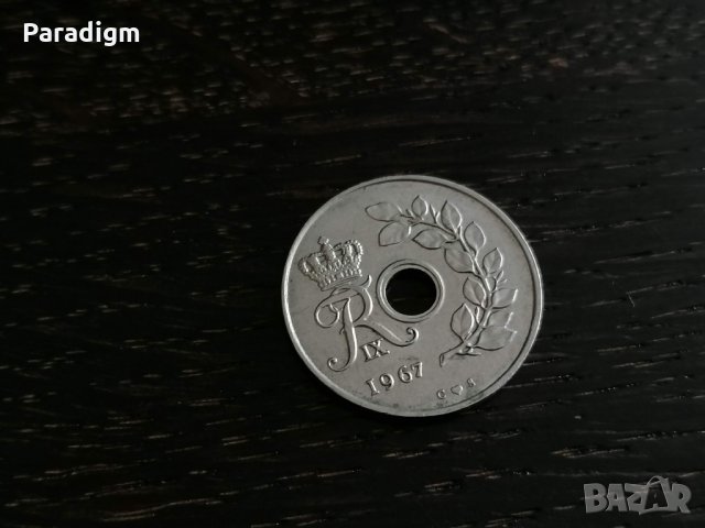 Mонета - Дания - 25 оре | 1967г., снимка 2 - Нумизматика и бонистика - 27662111