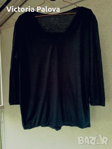 Хубава памучна блуза-балон, снимка 7 - Блузи с дълъг ръкав и пуловери - 26771001