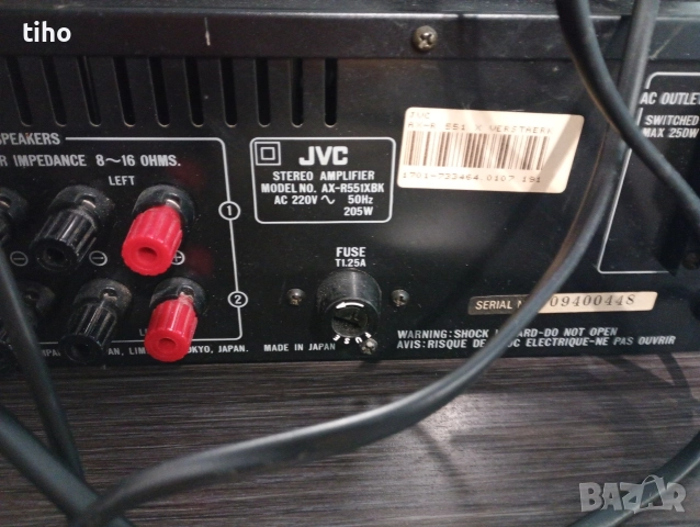 JVC FX-531XL, снимка 3 - Ресийвъри, усилватели, смесителни пултове - 52964830