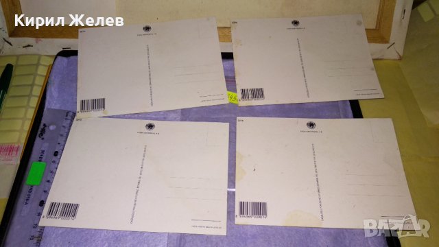 ЛОТ 4 СТАРИ ПОЩЕНСКИ КАРТИЧКИ ТЕМА ЗИМНИ ПРАЗНИЦИ ЧЕСТИТКИ НОВА ГОДИНА 33458 , снимка 5 - Филателия - 38790380