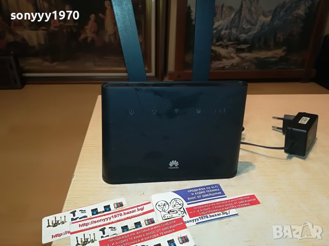 4g mtel router-за сим карта с 2 антени 0205230844, снимка 2 - Рутери - 40553334