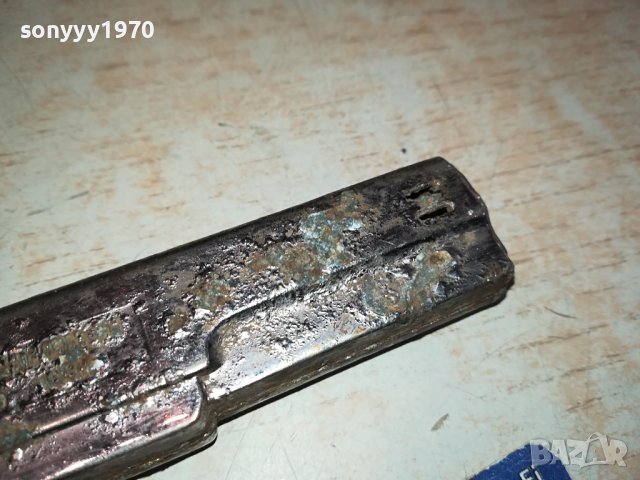 СТАР ПИСТОЛЕТ-МЕТАЛЕН ЗАПАЛКА 0502241116, снимка 12 - Антикварни и старинни предмети - 44140695