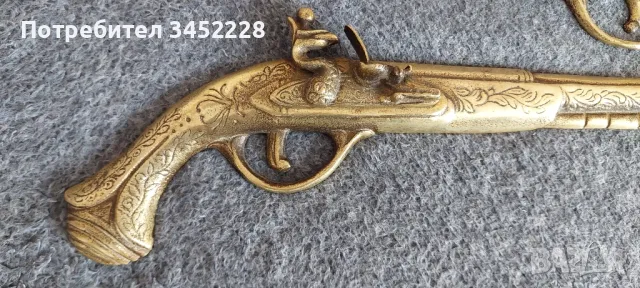 пана бронз пистолети за ценители отлични , снимка 5 - Антикварни и старинни предмети - 49411970
