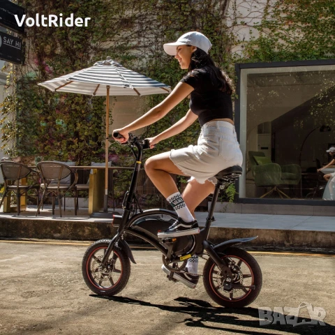 Сгъваемо електрическо колело DYU D3F 500W 36V 10Ah, снимка 8 - Велосипеди - 51382153