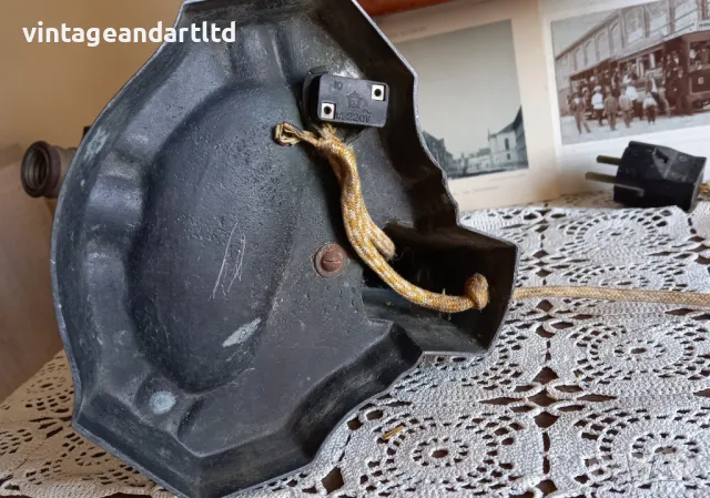 Антикварна лампа, 50те години, снимка 6 - Антикварни и старинни предмети - 47450650