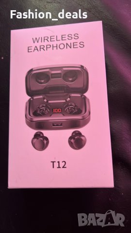 Нови Безжични слушалки Спортни с кутия за зареждане Earbuds за музика, снимка 8 - Bluetooth слушалки - 40203479