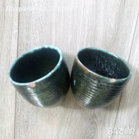 Комплект ретро чаши - 2 броя, снимка 7 - Чаши - 50915282