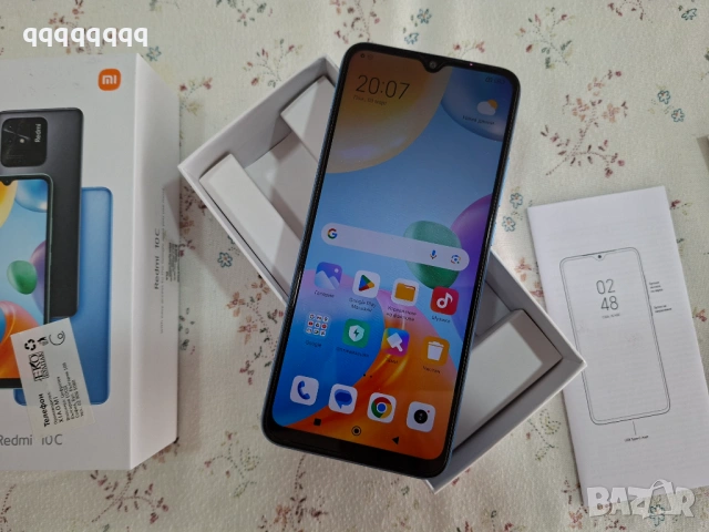 Телефон Редми 10С, снимка 5 - Телефони с две сим карти - 53536812