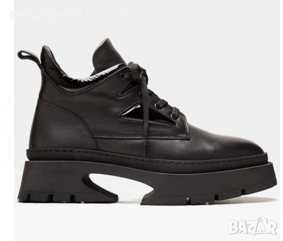  обувки бианки черни, снимка 4 - Дамски боти - 39682483