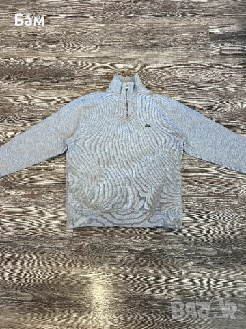 Мъжко!Lacoste Quarter Zip размер М, снимка 2 - Суичъри - 52850515