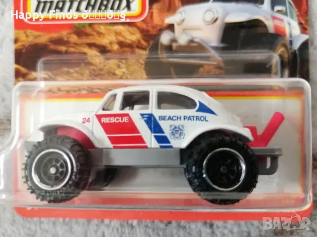 💕🧸 Volkswagen Beetle 4x4 43/100  Matchbox, снимка 1