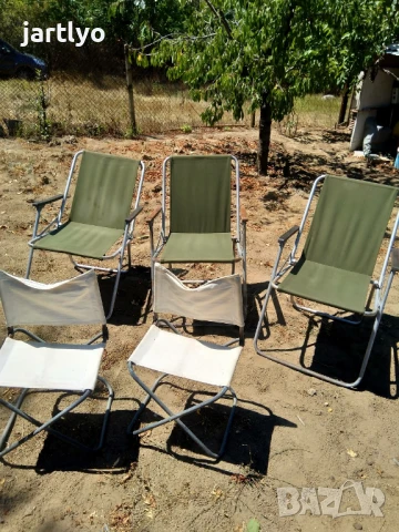 Пет стола за къмпинг, снимка 2 - Столове - 51193825