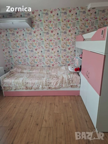 Поръчково обзавеждане за момичешка детска стая, с тайно скривалище, снимка 2 - Спални и легла - 53140371