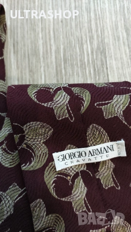 Giorgio Armani tie мъжка вратовръзка , снимка 8 - Други - 53260135