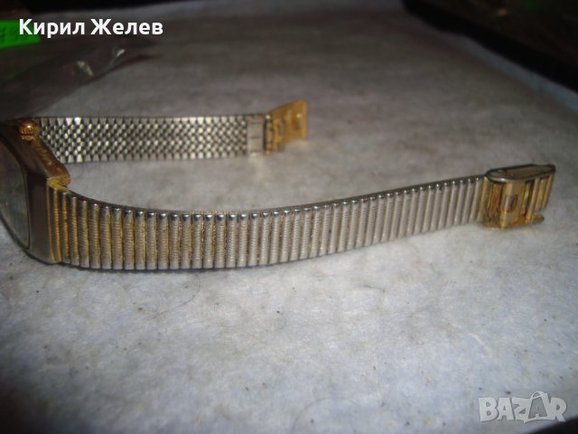 SEIKO QUARTZ JAPAN MOVT МАРКОВ ЯПОНСКИ КВАРЦОВ ФЕШЪН АРТ ЧАСОВНИК с ВИНТИДЖ ВЕРИЖКА 27798, снимка 9 - Дамски - 36773306