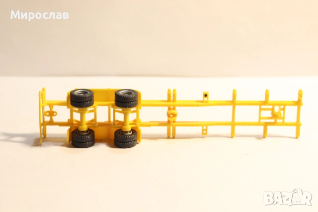 WIKING ? HERPA? H0 1/87 РЕМАРКЕ КАМИОН МОДЕЛ ТИР, снимка 4 - Колекции - 53200845