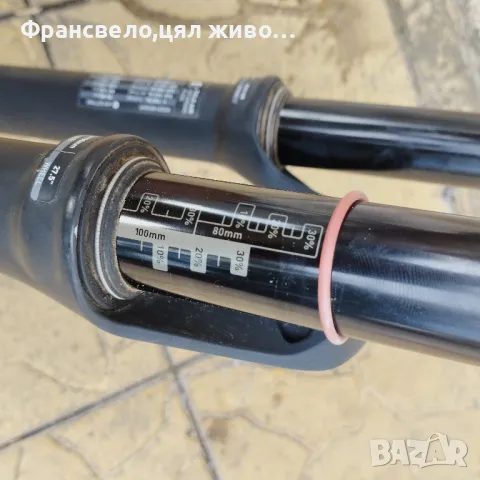 27.5 цола въздушна вилка за велосипед колело rock shox , снимка 6 - Части за велосипеди - 47263664