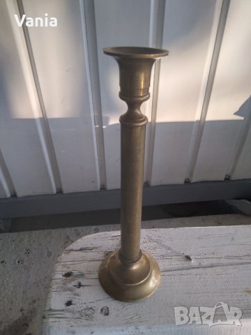 Свещник от месинг, снимка 4 - Декорация за дома - 43364683