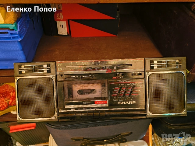 Ретро касетофон, снимка 2 - Радиокасетофони, транзистори - 53190833