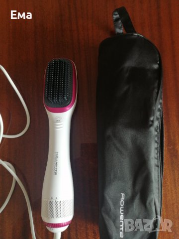 Продавам четка с горещ въздух за изправяне и изсушаване на коса Ровента , снимка 1 - Преси за коса - 37627719