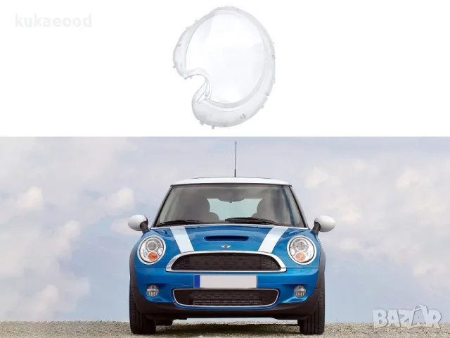 Стъкло за фар на Mini Clubman R55 - Xenon, снимка 4 - Части - 47543848