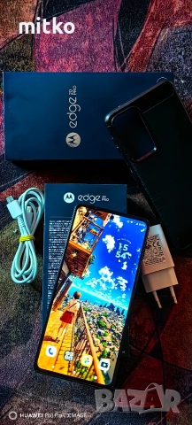 MOTOROLA EDGE 20 PRO.ПЕРФЕКТНА.12/256gb.Пълен фабричен комплект , снимка 2 - Motorola - 52770218
